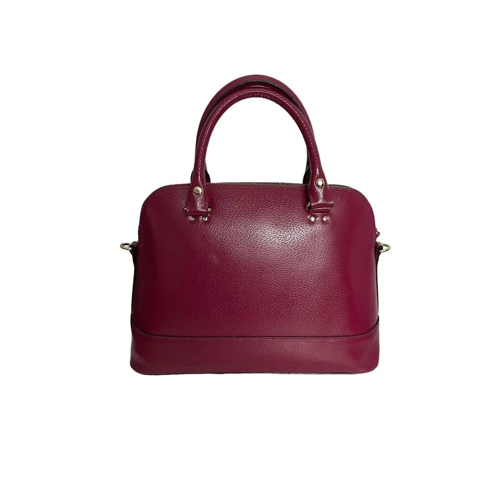 Kate Spade Small Rachelle Wellesley Satchel Fuchsia Pink Crossbody & Zip Wallet